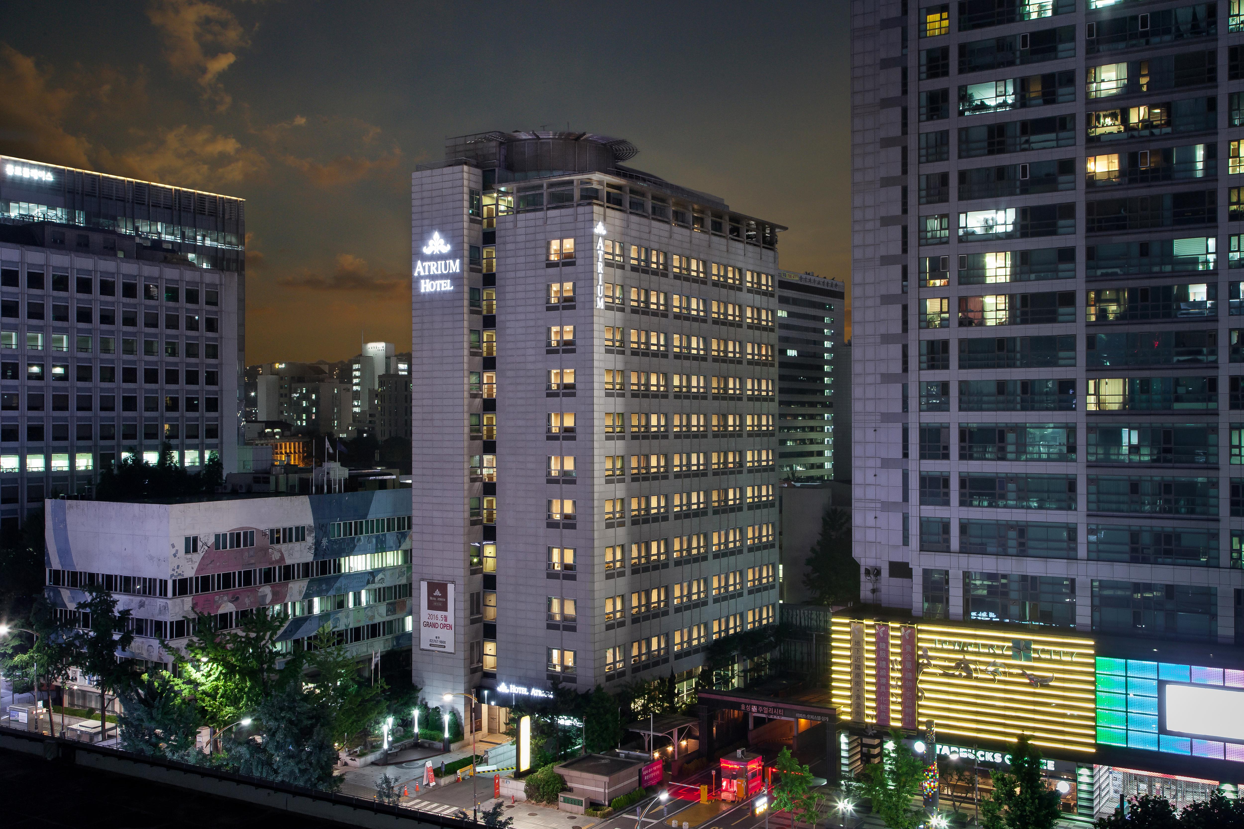 Hotel Atrium Jongno Сеул Экстерьер фото