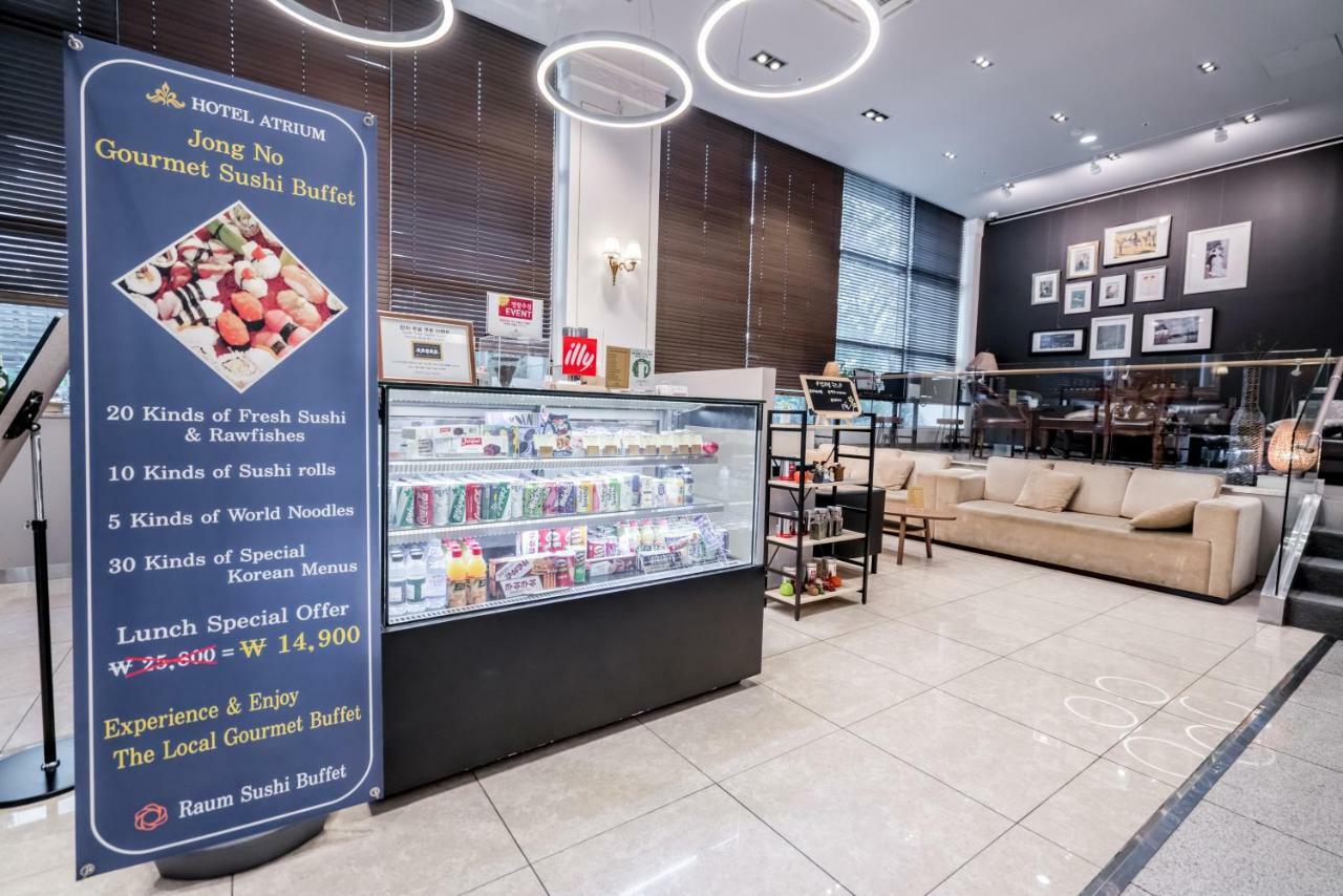 Hotel Atrium Jongno Сеул Экстерьер фото